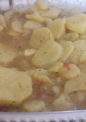 Una foto de Papas a la olla