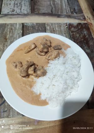 Una foto de Strogonoff de Carne vacuna para mi hijo