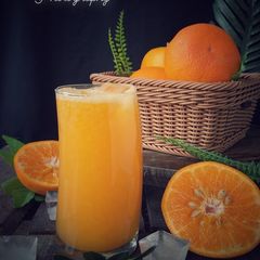 A picture of Freshly Squeeze Orange Juice.
