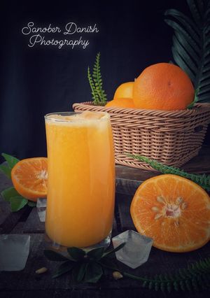 A picture of Freshly Squeeze Orange Juice.