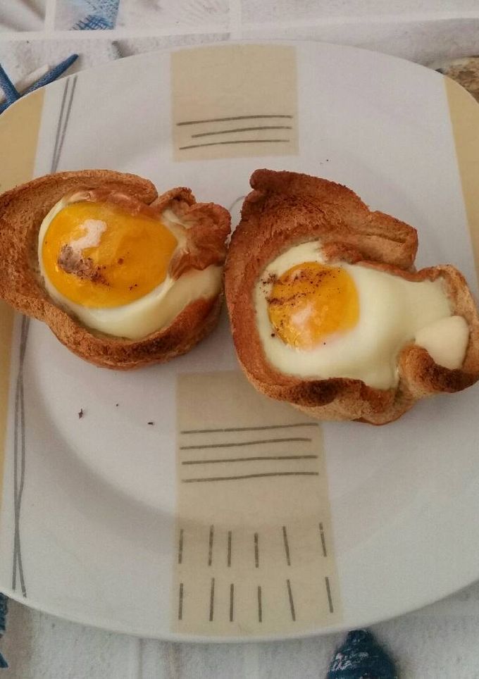 Una foto de Tulipanes de pan de molde