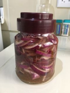 Una foto de Encurtido de Cebolla