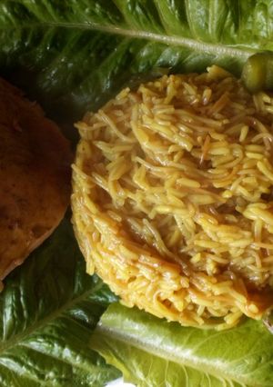 صورة لوصفة رز بالشعيريه