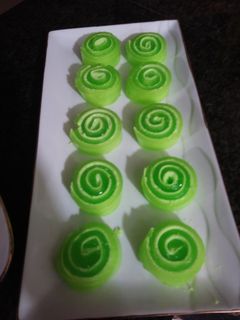 عکسی از دستور ژله رولی