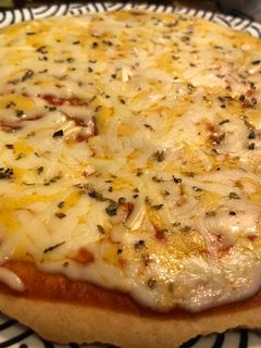 Una foto de Pizza a la sartén