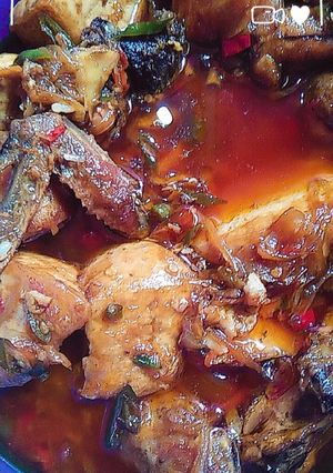 Foto resep Ayam mentega pedas