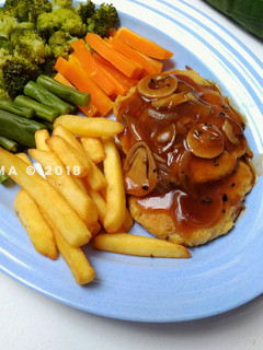 Foto resep Steak Tempe Saus Lada Hitam