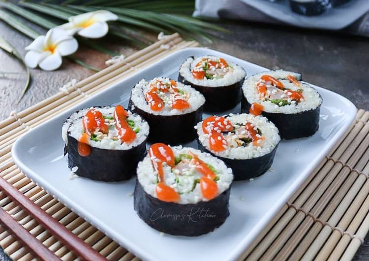 Resep GIMBAP / KIMBAP Anti Gagal