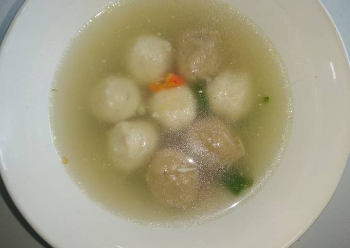 Resep Kuah bakso seadanya Anti Gagal