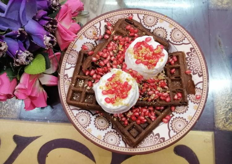 Easiest Way to Prepare Delicious Perfect Chocolate Waffles