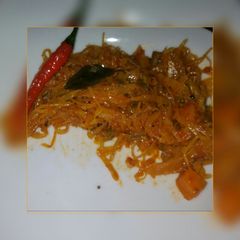 A picture of Dry Cabbage Curry#indiancontest.