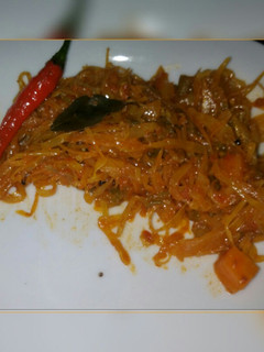 A picture of Dry Cabbage Curry#indiancontest.