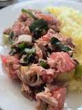 Ensalada de atún enlatado