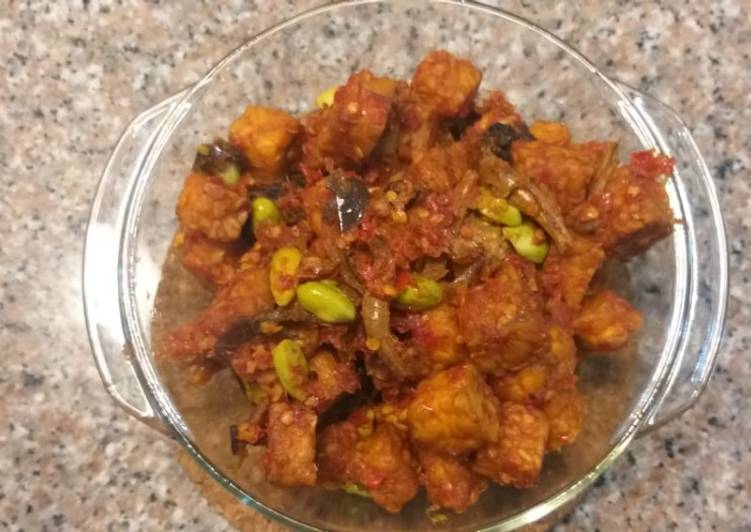 Terong Tempe Teri Balado