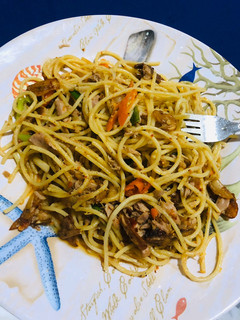 Foto resep Spaghetti tuna sambal matah