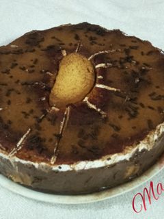 रस्क चॉकलेट मूस केक (Rusk Chocolate mousse cake recipe in hindi) रेसिपी मुख्य फोटो