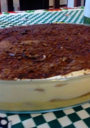 Una foto de Tiramisú diferente