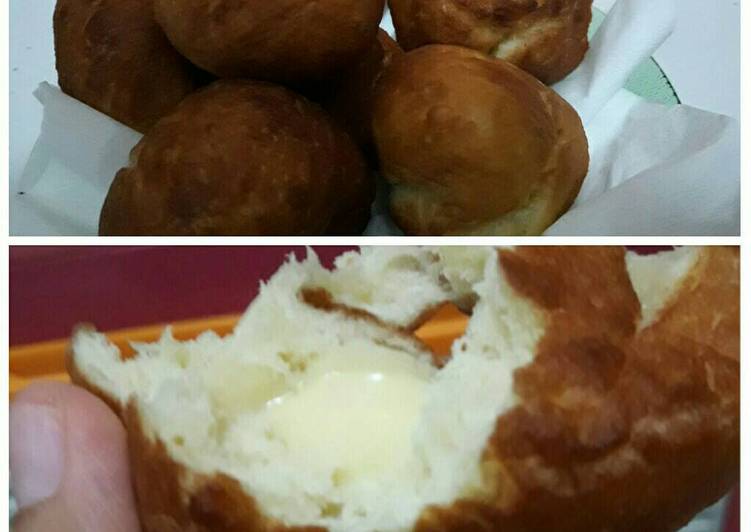 Resep Donat bola keju simple oleh Yuni - Cookpad