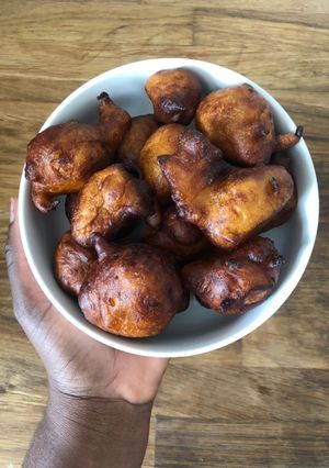 Une photo de Beignet à la banane