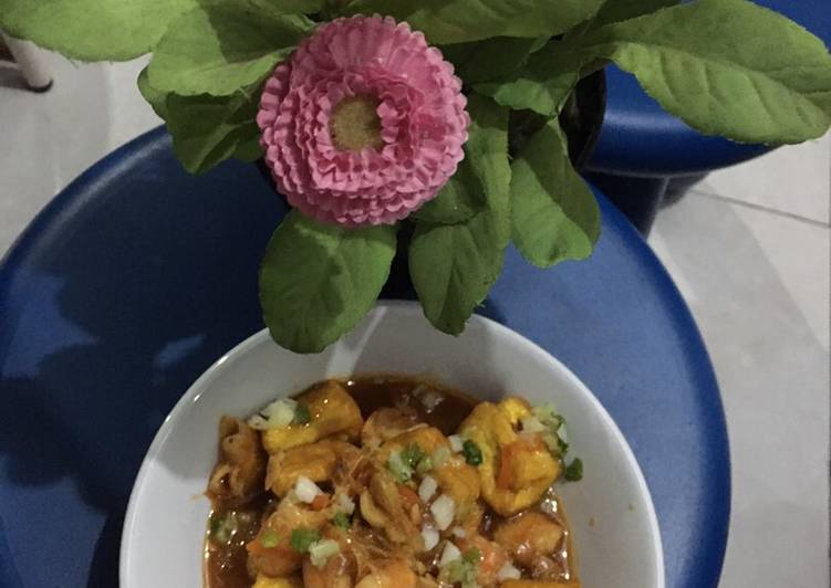 Udang Tahu Saus Tiram