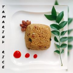 A picture of Tamarind rice.