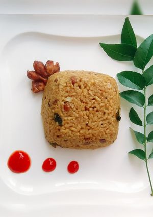A picture of Tamarind rice.