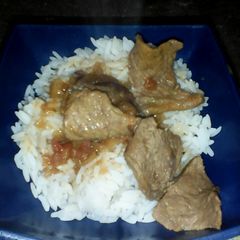 A picture of Beef stew.
