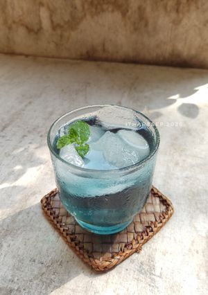 Foto resep Es Bunga Telang