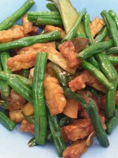 Foto resep 16. Tumis Tempe Kacang Panjang