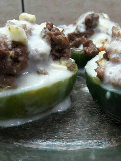 Una foto de Zapallitos rellenos