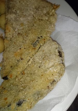 Una foto de Milanesas de berenjena