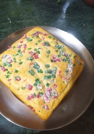 टूटी फ्रूटी केक (Tutti fruity cake recipe in hindi) रेसिपी मुख्य फोटो