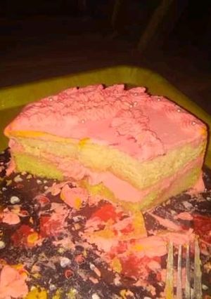 A picture of How to bake a cake.