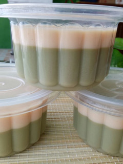 Foto resep Matcha Latte Puding(lembut lumer dimulut😍)