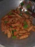 Tempe daun bawang
