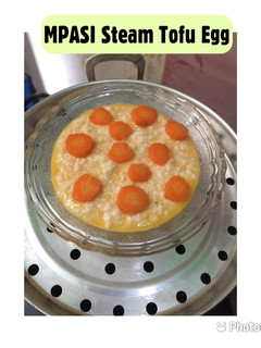 Foto resep MPASI Steam Tofu Egg (10+)