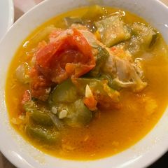 Mother’s healthy chicken minestrone A picture of Mother’s healthy chicken minestrone.