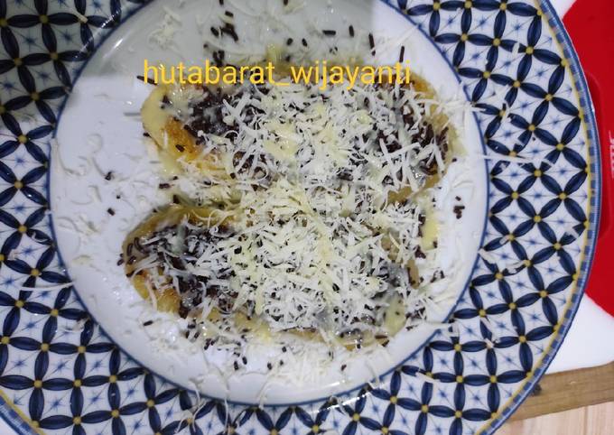 Resep Pisang Bakar keju coklat yang Enak