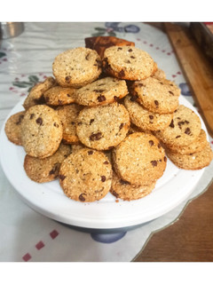 Una foto de Galletas de avena miel y coco