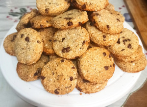 Una foto de Galletas de avena miel y coco