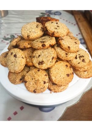 Una foto de Galletas de avena miel y coco
