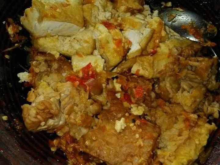 Langkah Mudah untuk Menyiapkan Penyetan tahu tempe yang Lezat Sekali