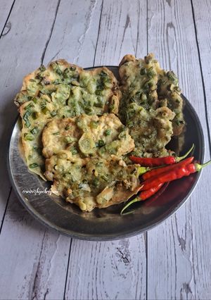 Foto resep Bakwan Daun Bawang