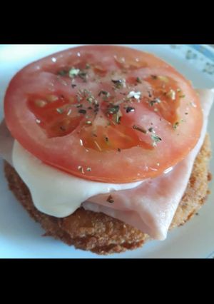 Una foto de Milanesa de calabaza