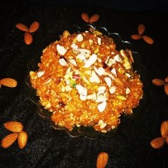 A picture of Carrot Halwa/Gajar ka Halwa.