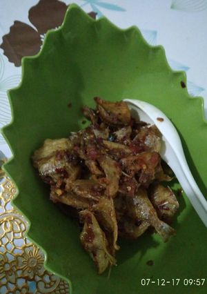 Foto resep Balado ikan asin pipih