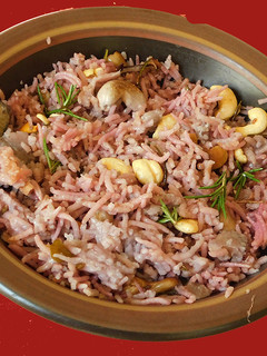 மாதுளை புலவ் (Mathulai pulao recipe in tamil) செய்முறை முக்கிய புகைப்படம்