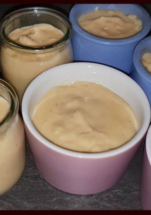 Une photo de Crème maïzena au sirop d'érable