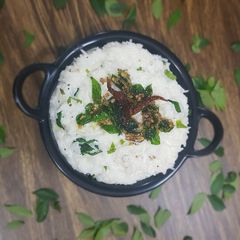 A picture of Curd Rice Easy and Healthy.