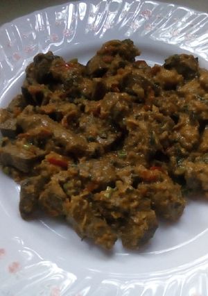 A picture of Tawa kaleji #mashujaarecipe.
